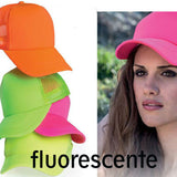 Gorra fluorescente merchandising